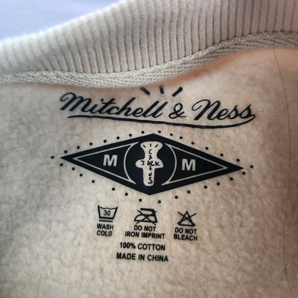Rare Cactus Jack Travis Scott x Mitchell & Ness Penn State Univ Sweater Size M - Picture 4 of 7
